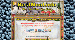 Desktop Screenshot of bestmeal.info