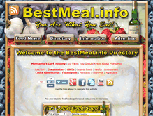 Tablet Screenshot of bestmeal.info